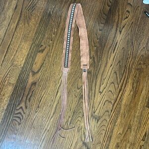 NWOT stylish bohemian belt with fringes